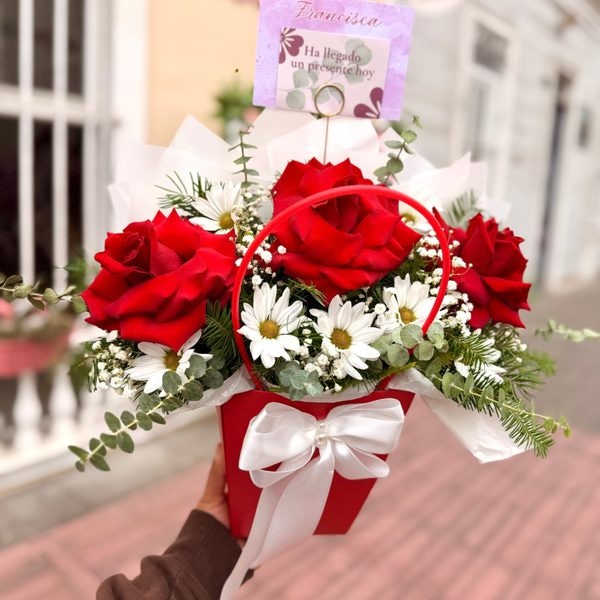 Cartera Floral