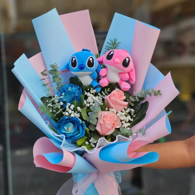 Amor Stitch y Angel