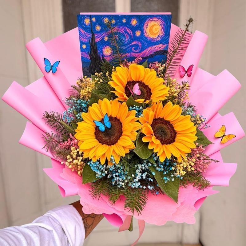 Vang Gogh en Flores - Imagen 1