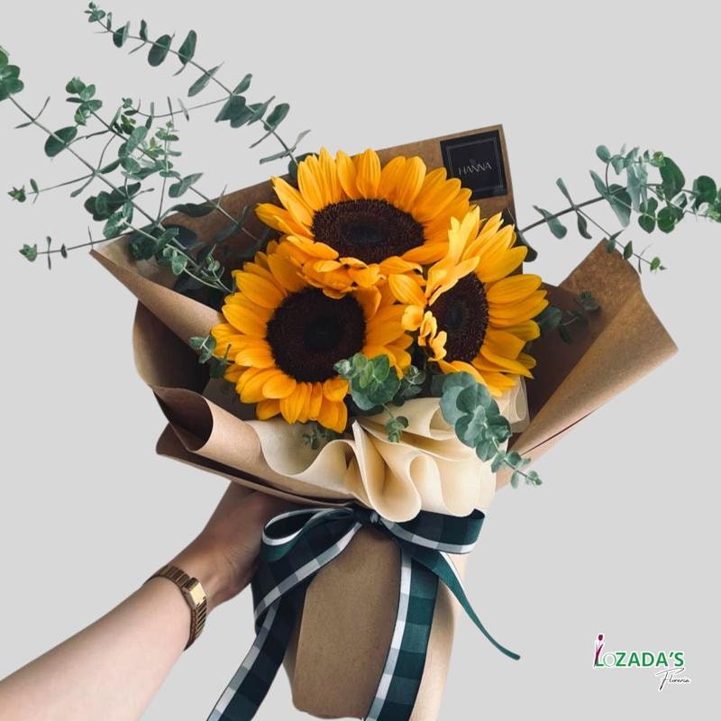 Sol de Amor- Trío de Girasoles Élite - Imagen 1
