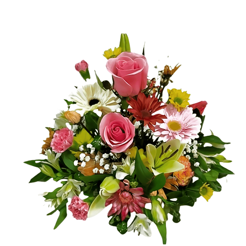Felicidad - Centro de Flores Primaverales - Imagen 1