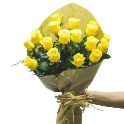 Preventa de Flores Amarillas - Ramo de Rosas Amarillas