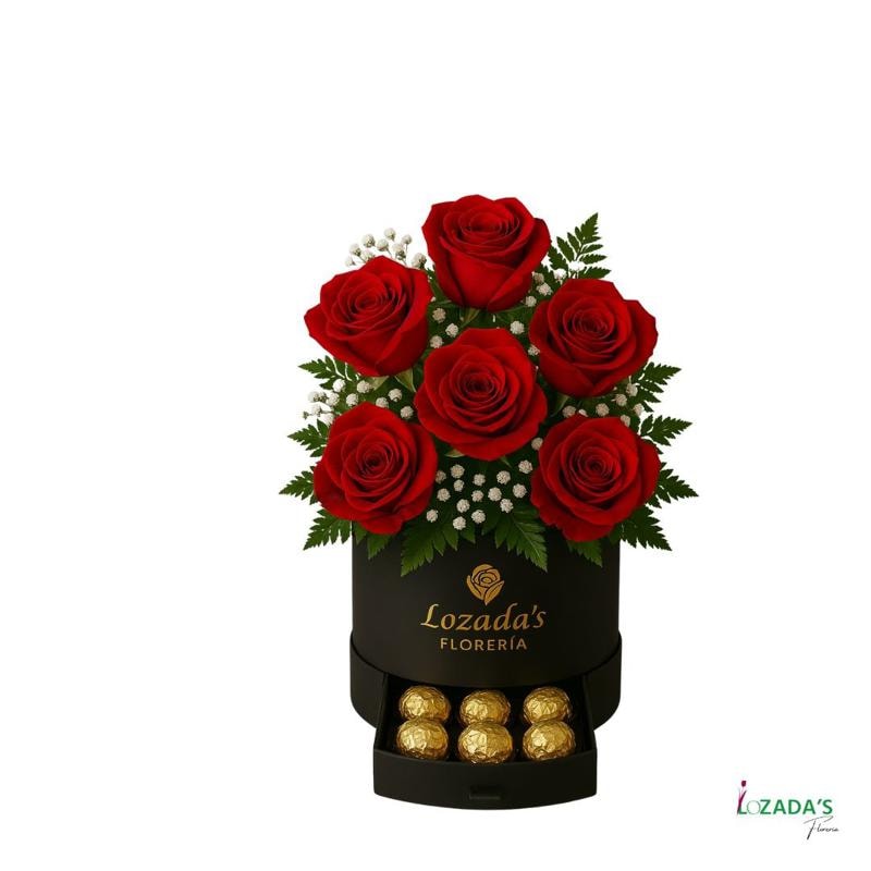 Tambor de Rosas Rojas - Elige la Cantidad - Imagen 1