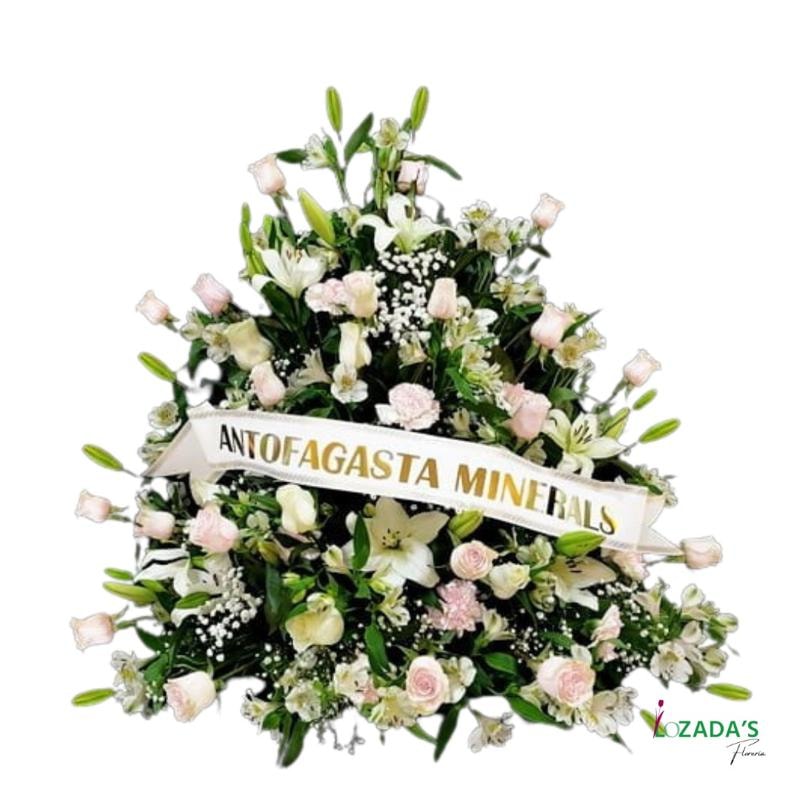 Arreglo de Condolencias Golden “Paz Serena” - Imagen 1