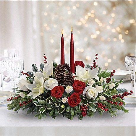 Centro de Mesa Navideño - Imagen 1