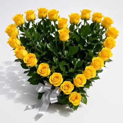 Amor - Corazón de Rosas Elige la cantidad y color
