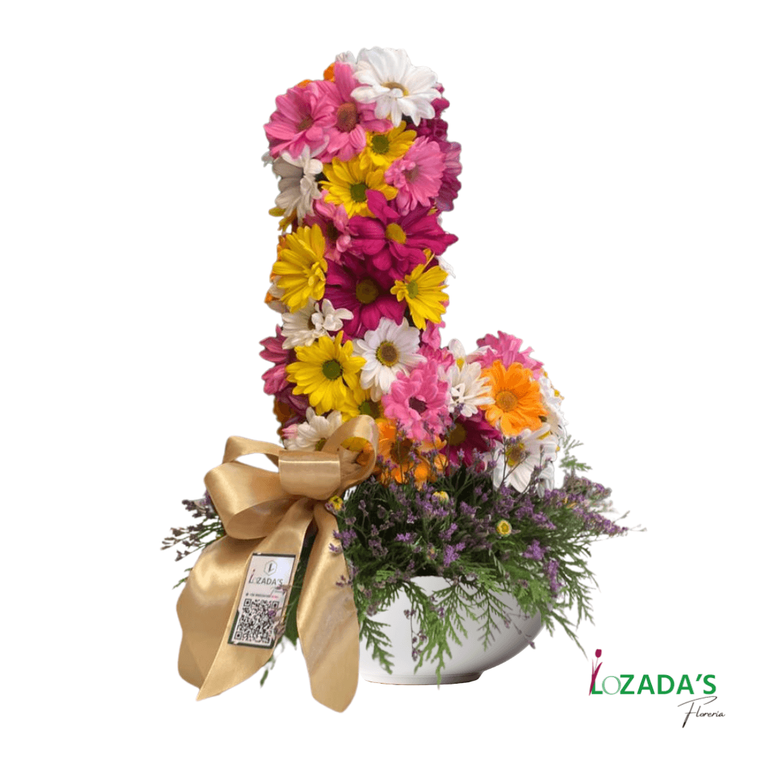 Letra inicial del Nombre de tu persona amada con Flores - Imagen 2