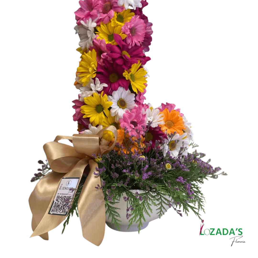 Letra inicial del Nombre de tu persona amada con Flores - Imagen 3