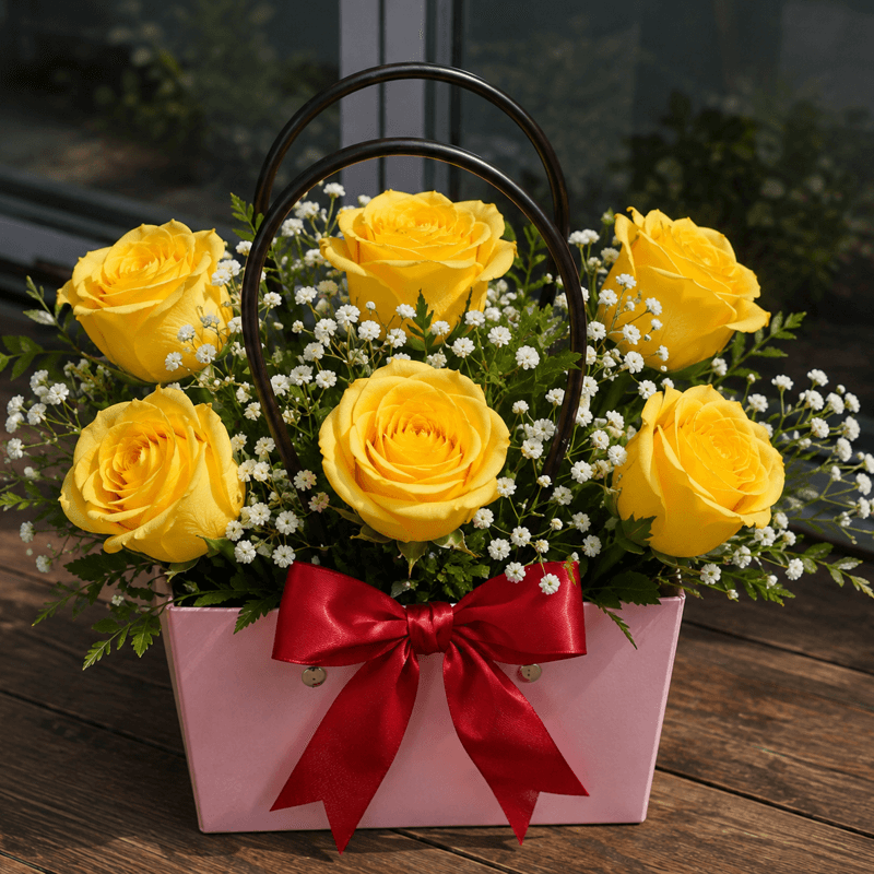 Roma - Cartera con Rosas - Elige Cantidad y Color - Imagen 1