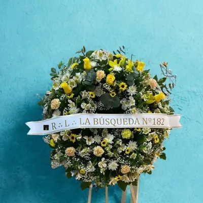 Corona Masónica de Condolencias