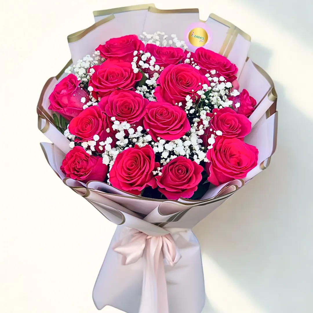 Ramo de Rosas Fucsias - Elige Cantidad