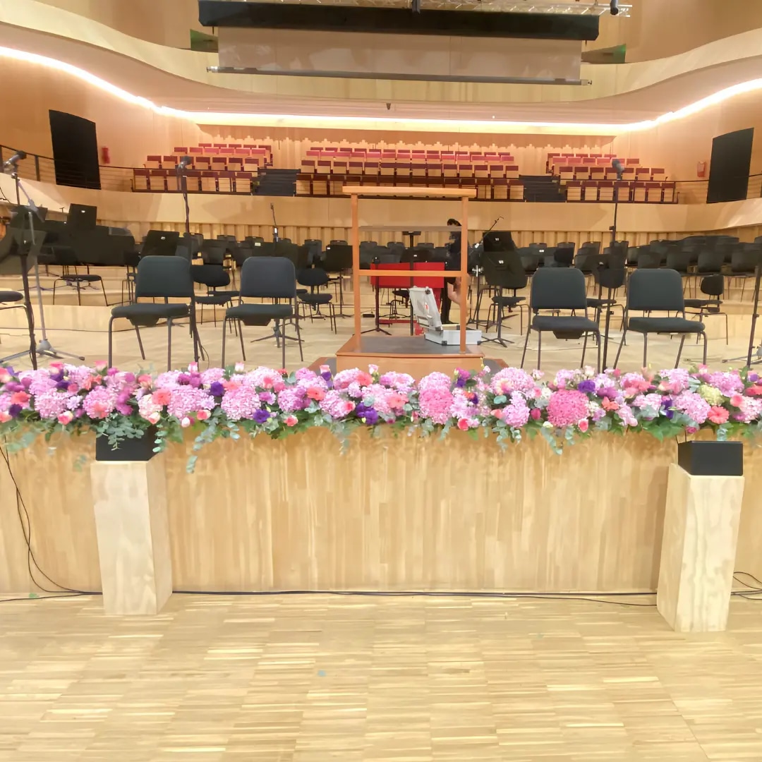1.50 Metros de Jardinera Floral para eventos