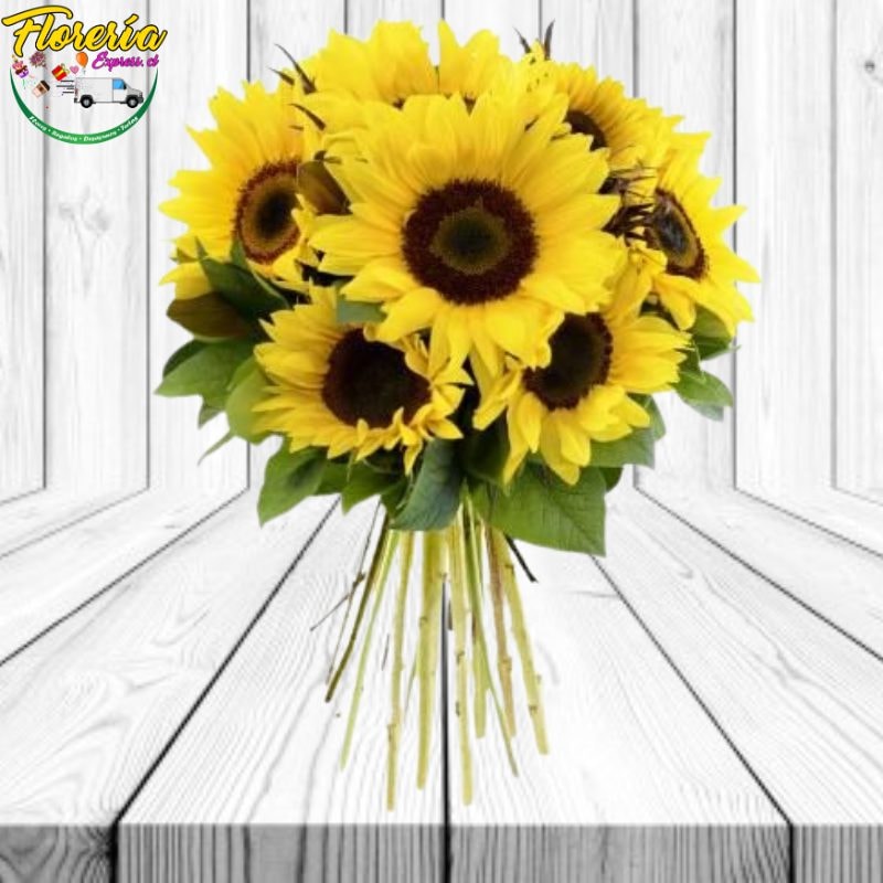 A granel de 10 girasoles - Imagen 1