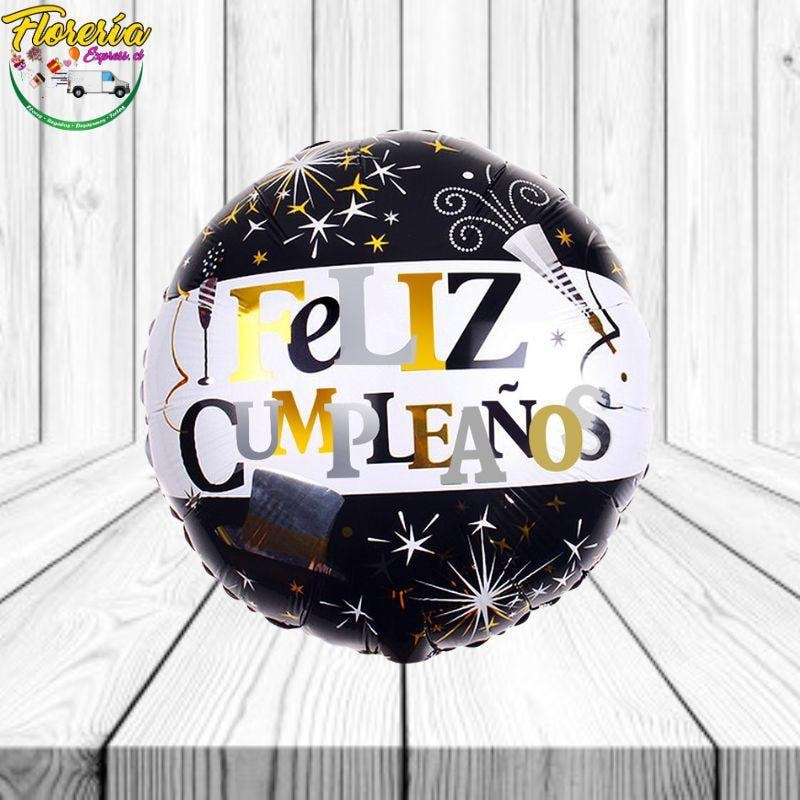 Globo Metalizado grande Feliz Dia - Imagen 1