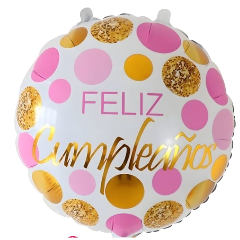 GLOBO CUMPLEAÑOS - MUJER - Imagen 1