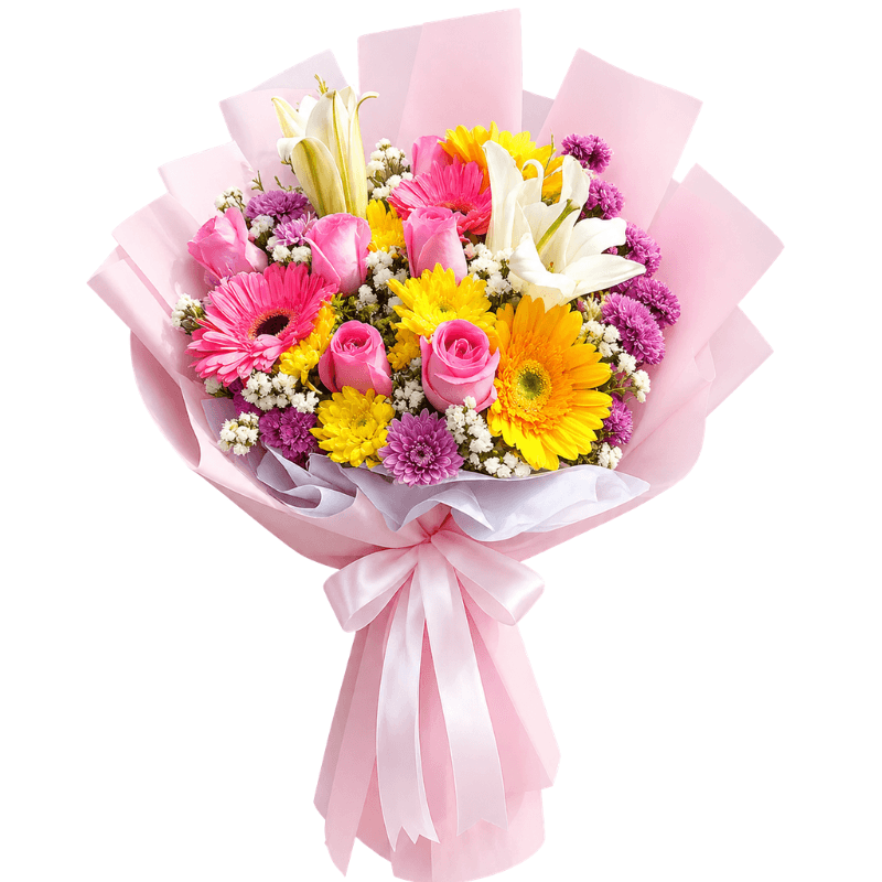 RAMO MIX CON FLORES DE TEMPORADA - Imagen 1